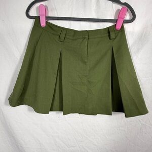 Forever 21 Dark Green Mini Skirt | M